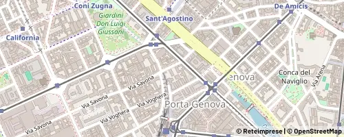 Mappa Milano