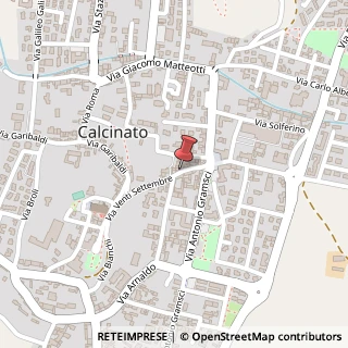 Mappa Via XX Settembre, 27, 25011 Calcinato, Brescia (Lombardia)