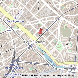 Mappa Corso Genova, 28, 20123 Milano, Milano (Lombardia)
