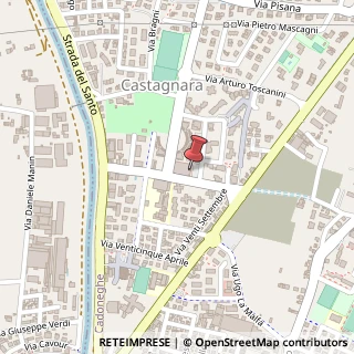 Mappa Via V. Bellini, 1, 35010 Cadoneghe, Padova (Veneto)