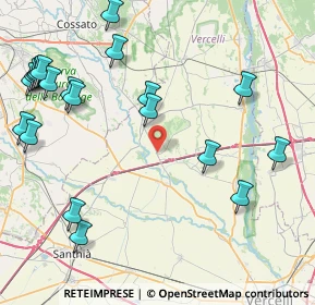 Mappa Via Roma, 13040 Balocco VC, Italia (10.792)