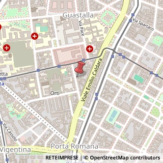 Mappa Via Curtatone, 11, 20122 Milano, Milano (Lombardia)