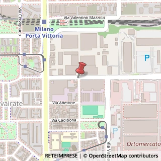 Mappa Via Paolo Maspero,  6, 20137 Milano, Milano (Lombardia)