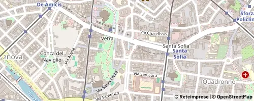 Mappa Milan
