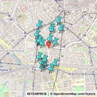 Mappa Via Santa Croce, 20123 Milano MI, Italia (0.3615)