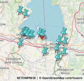 Mappa Via Leonardo da Vinci, 25019 Sirmione BS, Italia (7.03667)