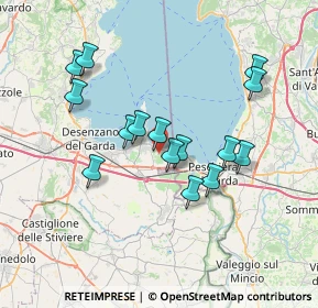 Mappa Via Leonardo da Vinci, 25019 Sirmione BS, Italia (6.50667)