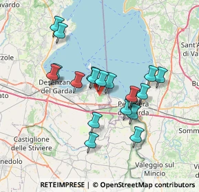 Mappa Via Leonardo da Vinci, 25019 Sirmione BS, Italia (6.14684)