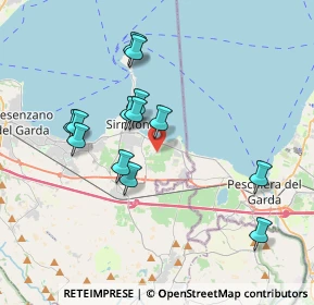 Mappa Via Leonardo da Vinci, 25019 Sirmione BS, Italia (3.44846)