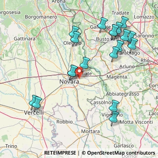 Mappa Via Parco Della Mora, 28100 Novara NO, Italia (19.10368)