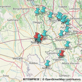 Mappa Via Parco Della Mora, 28100 Novara NO, Italia (16.27)