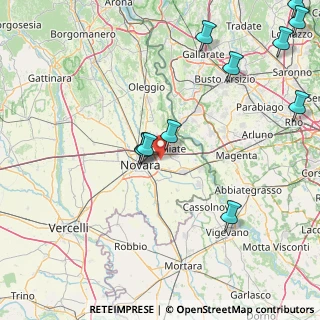 Mappa Parco della Mora, 28100 Novara NO, Italia (20.48182)