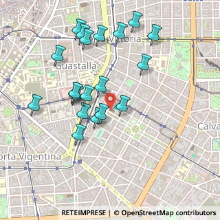 Mappa Viale Lazio, 20135 Milano MI, Italia (0.483)