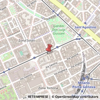 Mappa Via Andrea Solari, 23, 20144 Milano, Milano (Lombardia)