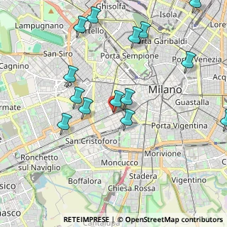 Mappa Via Andrea Solari, 20100 Milano MI, Italia (2.28071)