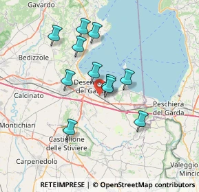 Mappa Via Daniele Comboni, 25010 Desenzano del Garda BS, Italia (5.94909)