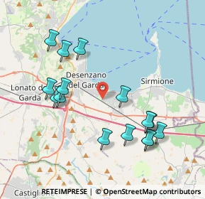 Mappa Via Daniele Comboni, 25010 Desenzano del Garda BS, Italia (4.05867)