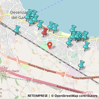 Mappa Via Daniele Comboni, 25010 Desenzano del Garda BS, Italia (1.2315)