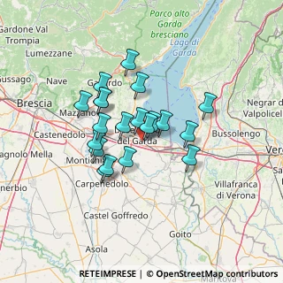 Mappa Via Daniele Comboni, 25010 Desenzano del Garda BS, Italia (10.412)