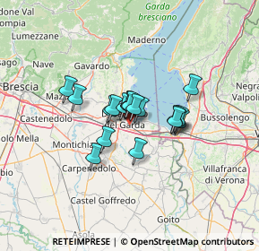 Mappa Via Daniele Comboni, 25010 Desenzano del Garda BS, Italia (7.91056)