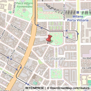 Mappa Piazzale Ferdinando Martini,  10, 20137 Milano, Milano (Lombardia)