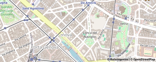 Mappa Milano