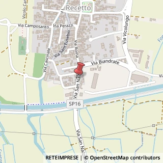 Mappa S.P. Est Sesia, 28060 Vicolungo NO, Italia, 28060 Recetto, Novara (Piemonte)
