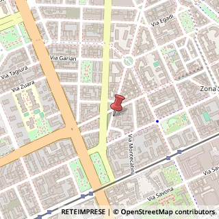 Mappa Via Giorgio Washington, 105, 20146 Milano, Milano (Lombardia)