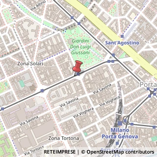 Mappa Via Andrea Solari,  4, 20144 Milano, Milano (Lombardia)