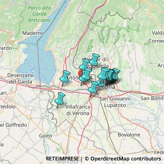 Mappa 37012 Verona VR, Italia (8.46059)