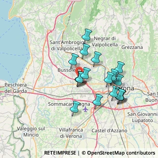 Mappa 37012 Verona VR, Italia (6.14421)
