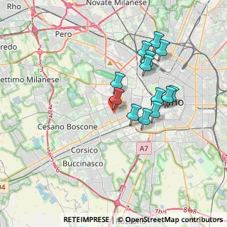 Mappa Via Sally Mayer, 20146 Milano MI, Italia (3.23)