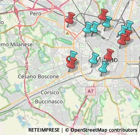 Mappa Via Luigi Soderini, 20147 Milano MI, Italia (4.29071)