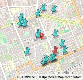 Mappa Via Luigi Soderini, 20147 Milano MI, Italia (0.514)