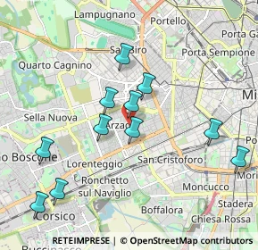 Mappa Via Luigi Soderini, 20147 Milano MI, Italia (1.94)