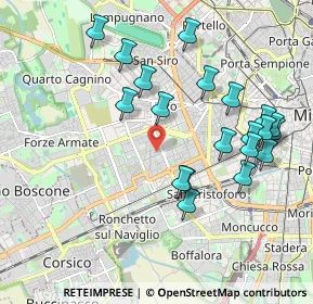 Mappa Via Luigi Soderini, 20147 Milano MI, Italia (2.0235)