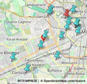 Mappa Via Luigi Soderini, 20147 Milano MI, Italia (2.41)