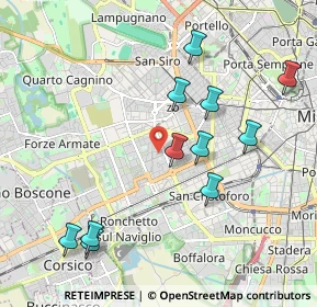 Mappa Via Luigi Soderini, 20147 Milano MI, Italia (2.09455)