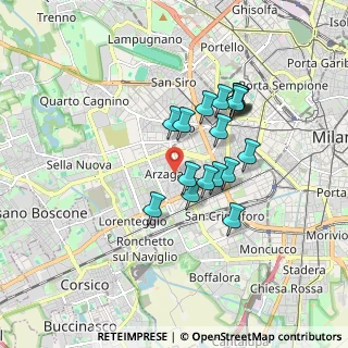 Mappa Via Sally Mayer, 20146 Milano MI, Italia (1.42944)
