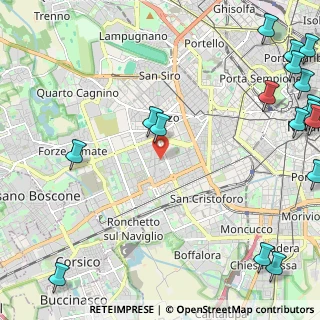 Mappa Via Sally Mayer, 20146 Milano MI, Italia (3.55235)