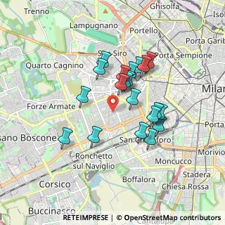 Mappa Via Sally Mayer, 20146 Milano MI, Italia (1.446)