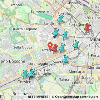 Mappa Via Sally Mayer, 20146 Milano MI, Italia (2.09455)