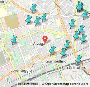 Mappa Via Luigi Soderini, 20147 Milano MI, Italia (1.4)
