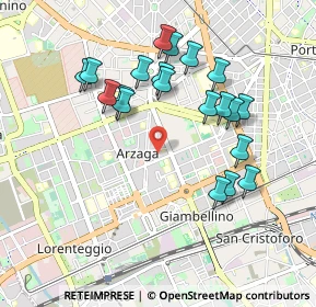 Mappa Via Luigi Soderini, 20147 Milano MI, Italia (0.917)
