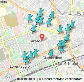 Mappa Via Luigi Soderini, 20147 Milano MI, Italia (0.97)