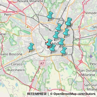 Mappa Zona 1 Centro Storico, 20121 Milano MI, Italia (2.93727)
