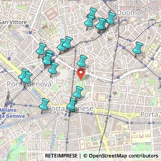 Mappa Zona 1 Centro Storico, 20123 Milano MI, Italia (0.5665)