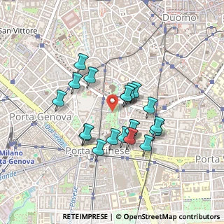 Mappa Zona 1 Centro Storico, 20123 Milano MI, Italia (0.365)