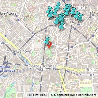 Mappa Zona 1 Centro Storico, 20123 Milano MI, Italia (0.6805)