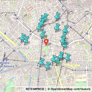 Mappa Zona 1 Centro Storico, 20121 Milano MI, Italia (0.4725)